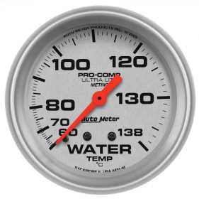 Ultra-Lite® Mechanical Metric Water Temperature Gauge 4431-M